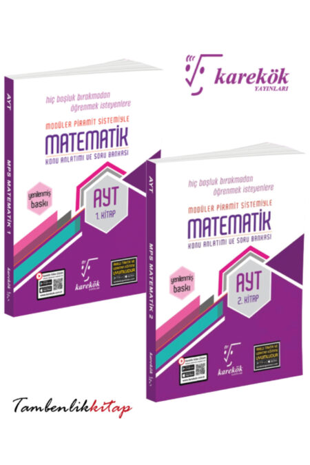 AYT Matematik 2 Cilt Birden MPS Konu Anlatımlı Soru Bankası (Yenilenmiş Baskı)