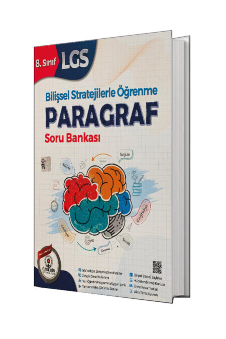 8.Sınıf LGS Paragraf Bilişsel Stratejilerle Öğrenme Soru Bankası Özdebir Yayınları