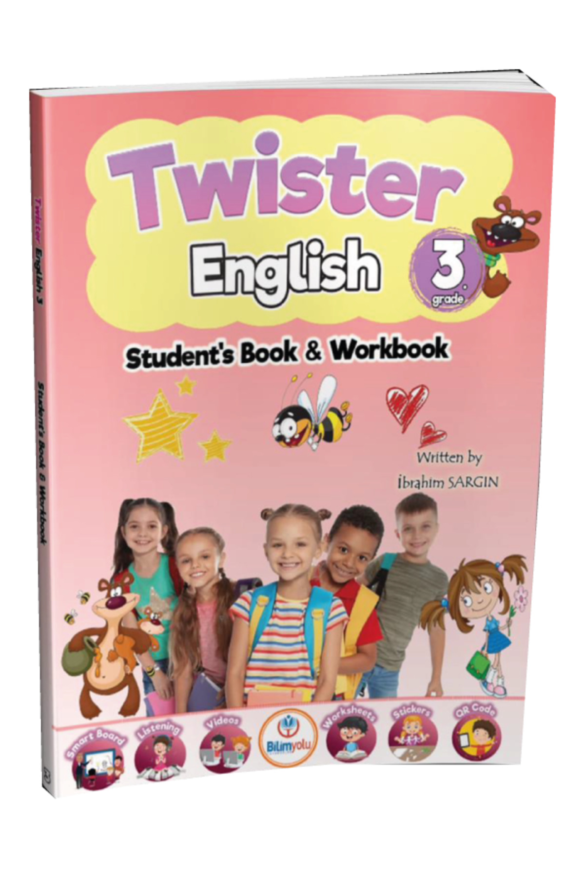 Bilimyolu Yayıncılık 3.Sınıf Twister English Student's Book & Workbook Ibrahim Sargın