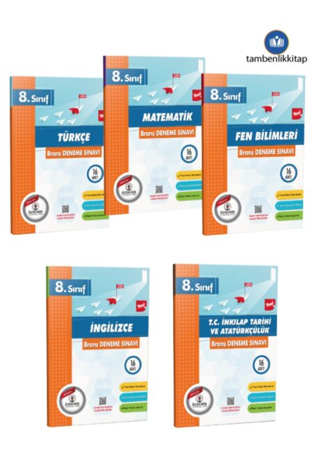 8.Sınıf LGS Branş Deneme Seti Özdebir Yayınları Güncel Baskı