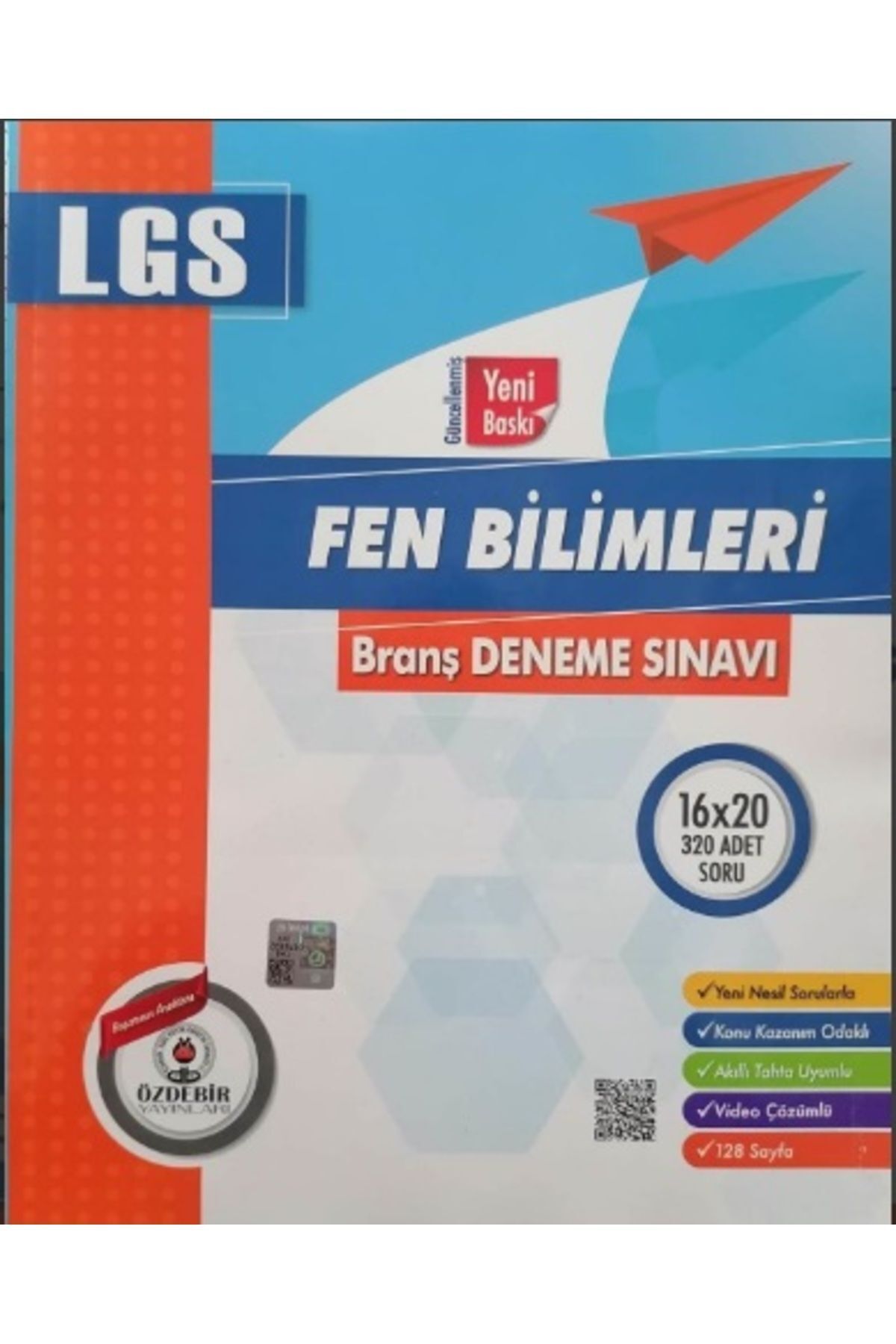 Özdebir Yayınları 8.Sınıf LGS Fen Bilimleri Branş Deneme
