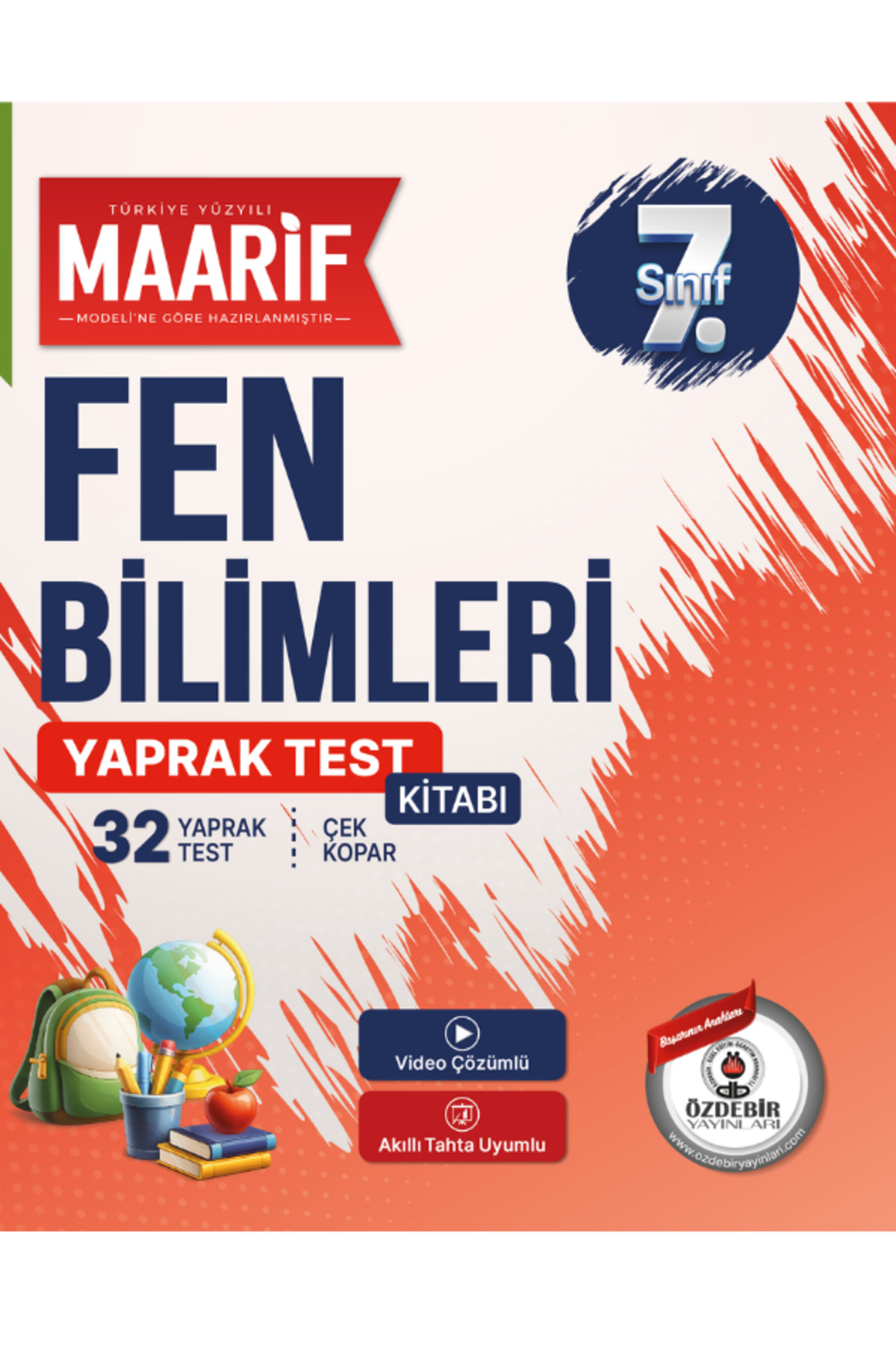 7.Sınıf Fen Bilimleri 32 Yaprak Test (Maarif Modeli'ne Göre Hazırlanmıştır)