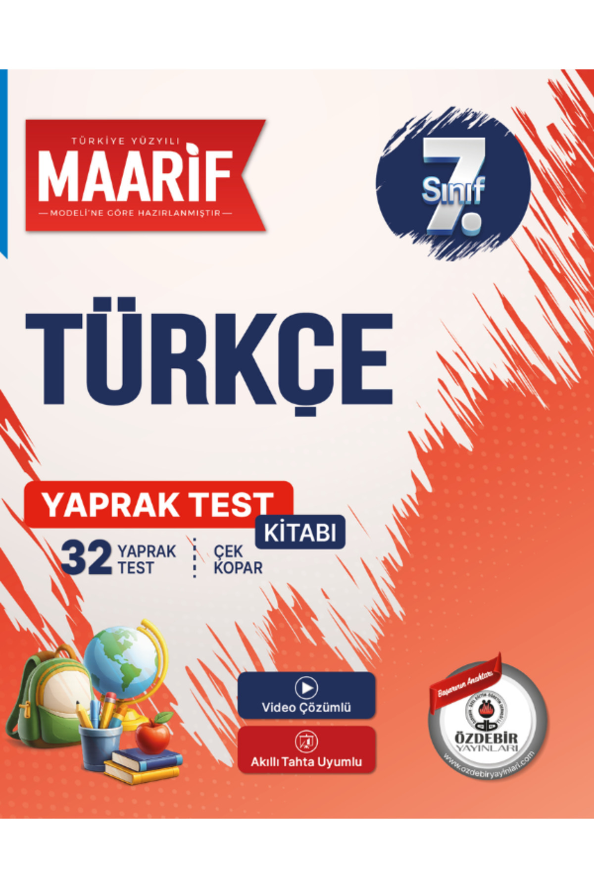 7.Sınıf Türkçe 32 Yaprak Test (Maarif Modeli'ne Göre Hazırlanmıştır)