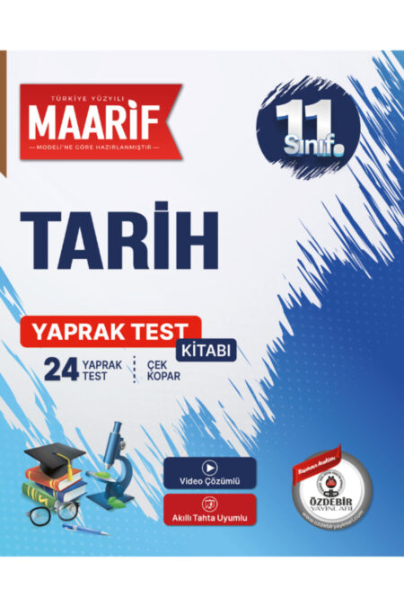 11.Sınıf Tarih 24 Yaprak Test (Maarif Modeli'ne Göre Hazırlanmıştır)