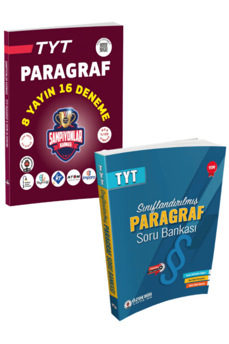 TYT Paragraf Soru Bankası ve Branş Deneme Sınavı