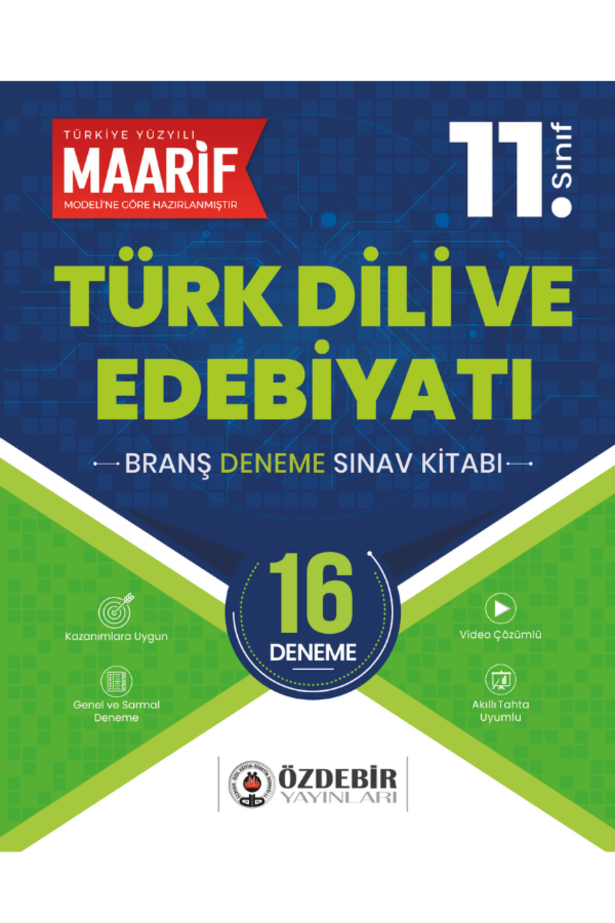11.Sınıf Türk Dili ve Edebiyatı 16 Branş Deneme (Maarif Modeli'ne Göre Hazırlanmıştır)