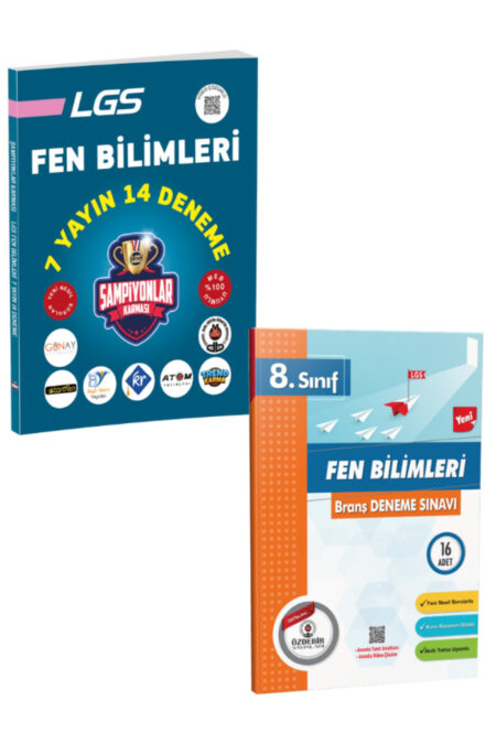 8.Sınıf LGS Fen Bilimleri 30 Branş Deneme Sınavı