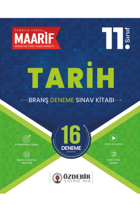 11.Sınıf Tarih 16 Branş Deneme (Maarif Modeli'ne Göre Hazırlanmıştır)