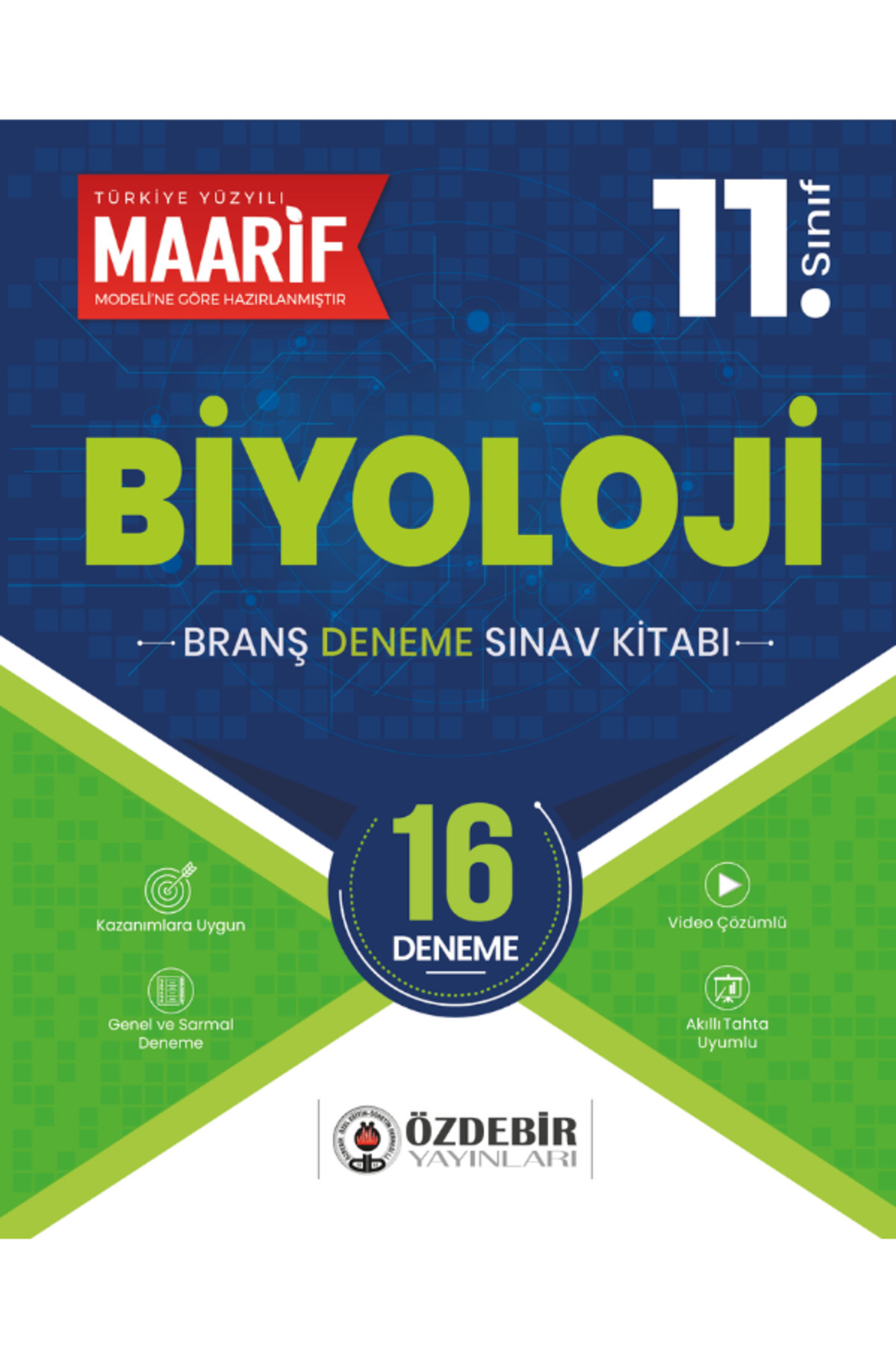 11.Sınıf Biyoloji 16 Branş Deneme (Maarif Modeli'ne Göre Hazırlanmıştır)