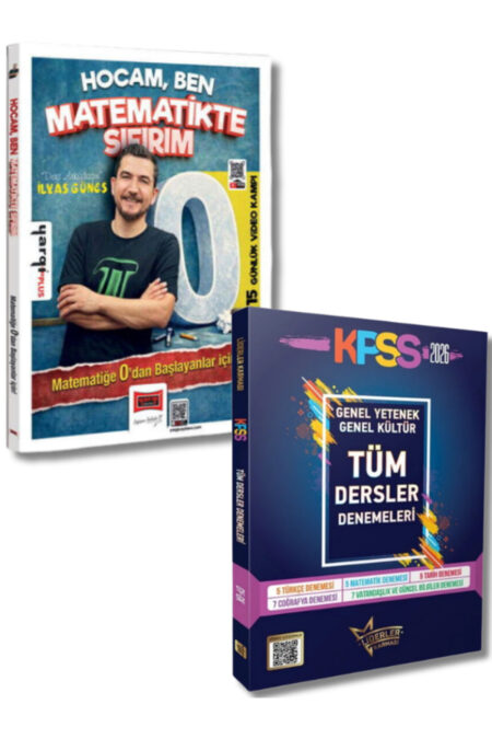 Liderler Karması KPSS Genel Yetenek Genel Kültür 29 Branş Deneme ve İlyas Güneş'ten Matematik Sıfır